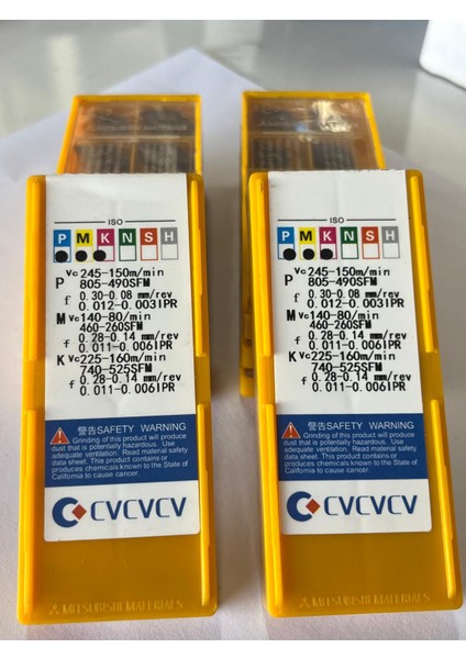 10 Adet DCMT11T308 DCMT32.52 VP15TFV Veya DCMT11T304 DCMT32.51 VP15TF Karbür Ek Parçası Ekleme Cnc Aracı