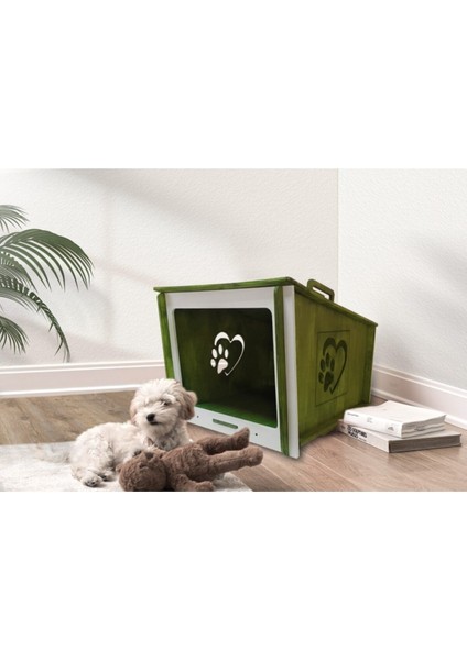 Doğal Ahşap Studio Shed Küçük-Orta Irk Köpek Evi fırsatları