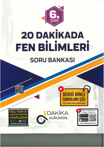 6. Sınıf Fen Bilimleri Soru Bankası