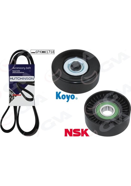 Alternatör Gergi Kiti Kütüksüz Focus 01-04 -Connect 02 1.8 Di-Tdci Klimalı K016PK1718