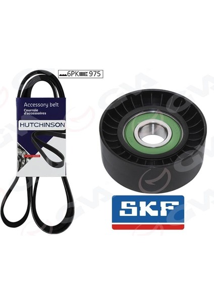 Alternatör Gergi Kiti Kütüksüz P206-P307-P1007-C3-C4-FIESTA-FOCUS 1.4-1.6 Tdi-Hdi Ac K016PK975
