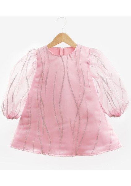 Pembe Sim Detaylı Kız Çocuk Elbise - Corrine fırsatları
