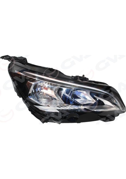 Sağ Far Peugeot P3008 16 P5008 16 Actıve-Gündüz LED Farlı