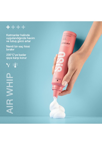 Schwarzkopf Air Whip Hacim Ve Tutuş Sağlayan Esnek Köpük 200ml