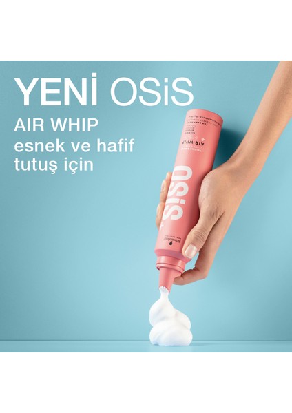 Schwarzkopf Air Whip Hacim Ve Tutuş Sağlayan Esnek Köpük 200ml