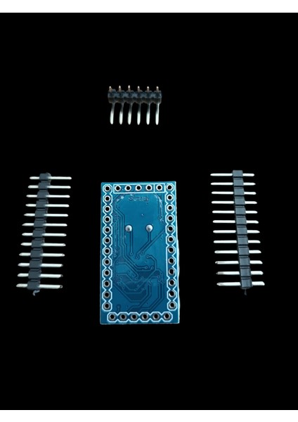 Pro Mini ATMEGA168 Mikrodenetleyici Modülü, 16M 5V Arduino Nano Için Kristal Osilatör Pin