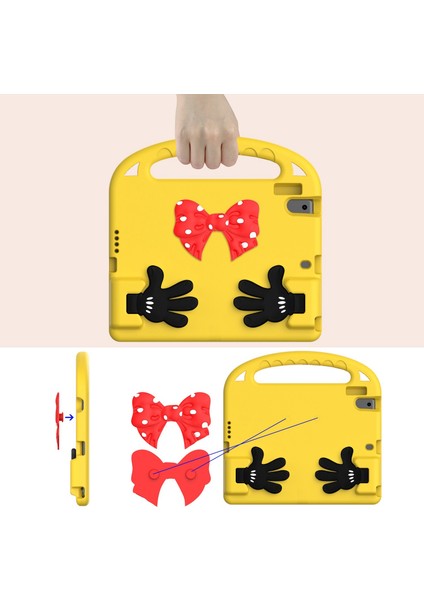 Apple iPad Tablet Kılıfı - Sarı (Yurt Dışından) indirimleri