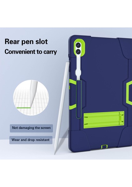 Samsung Galaxy Tab S9+ Robot Tarzı Tablet Kılıfı, Kickstand Çift Renkli Silikon+ Pc Tablet Kapak (Yurt Dışından) indirimleri