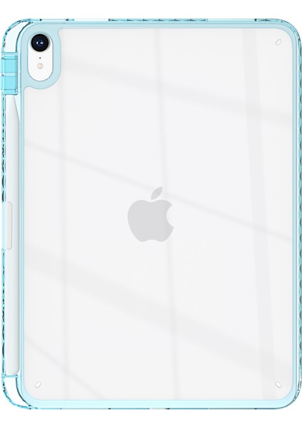 iPad Air 11 (2024) Kalem Yuvalı Şeffaf Tpu Tablet Koruyucu Kapak (Yurt Dışından)