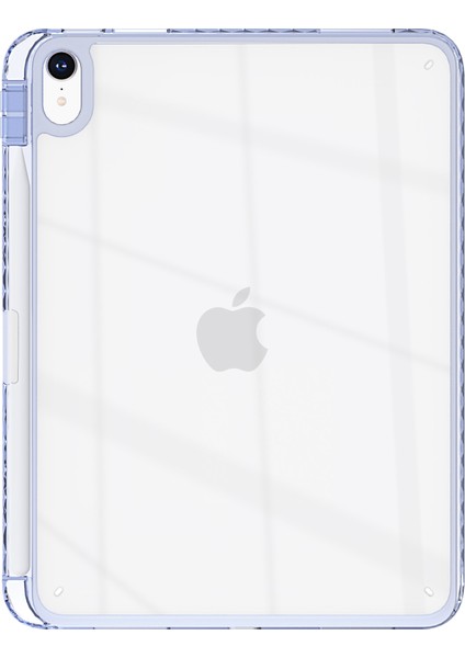 iPad Air 13 (2024) Kalem Yuvalı Şeffaf Tpu Tablet Koruyucu Kapak (Yurt Dışından)