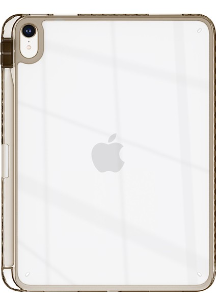 iPad Air 13 (2024) Kalem Yuvalı Şeffaf Tpu Tablet Koruyucu Kapak (Yurt Dışından)