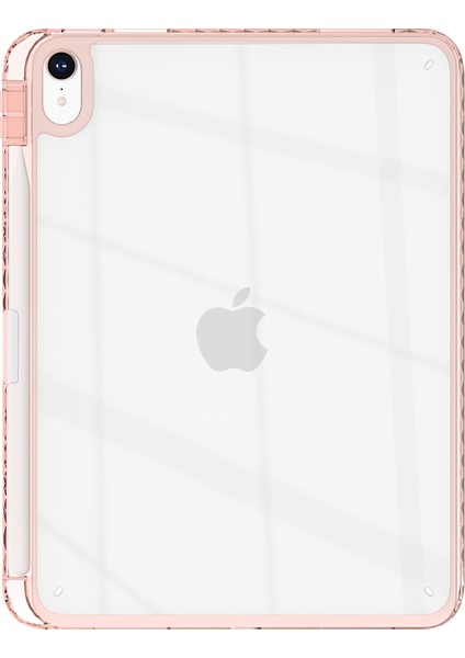 iPad Air 13 (2024) Kalem Yuvalı Şeffaf Tpu Tablet Koruyucu Kapak (Yurt Dışından)