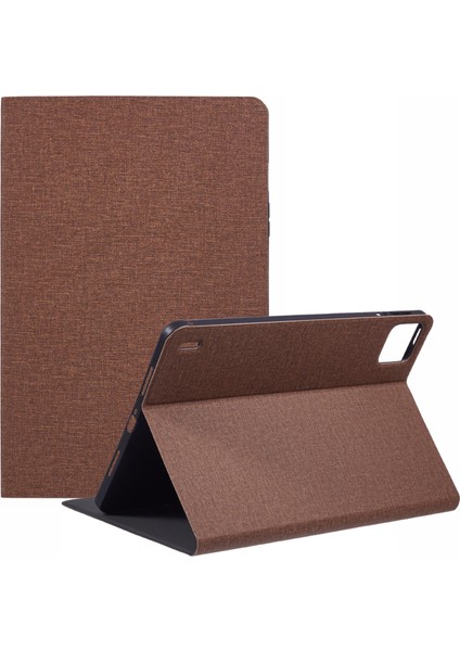 Xiaomi Pad 6 / Pad 6 Pro Kumaş Doku Deri Tablet Kapağı (Yurt Dışından)