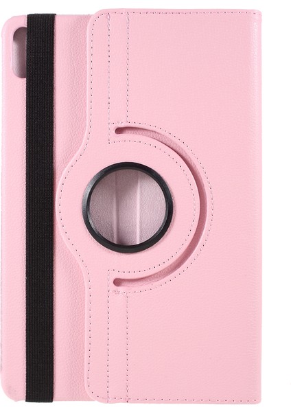 Huawei Matepad Pro Için 360 Derece Döner Pu Deri Tablet Kılıfı - Pembe (Yurt Dışından) fırsatları
