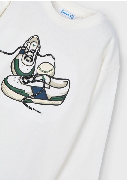 Erkek Çocuk T-Shirt- Beyaz fiyatları