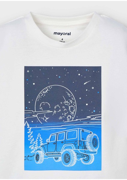 Erkek Çocuk Sweatshirt - Krem