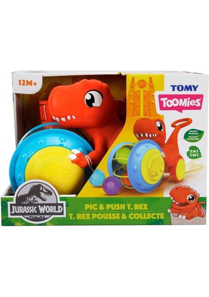 73254 Tomy - Jurassic World Yakala Topla T-Rex 12 Ay+