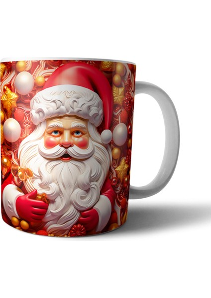 Noel Baba Yılbaşı Christmas Kupa Bardak Model 8