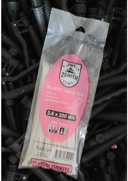 Plastik Cırt Kelepçe & Kablo Bağı