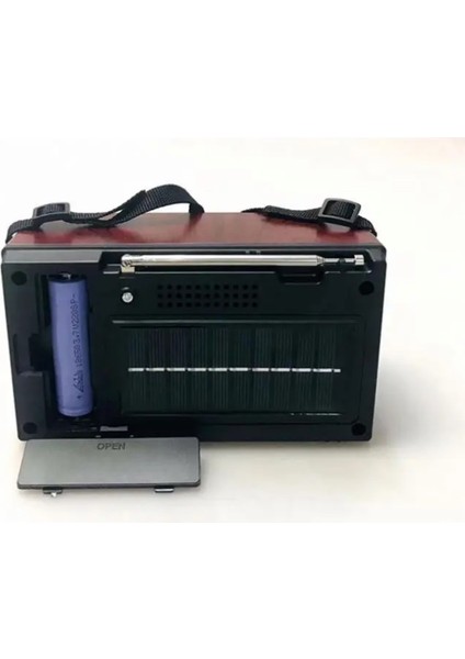 NS-8123 RADYO USB / Tf Kart / Fm Retro Taşınabilir Bluetooth Hoparlör