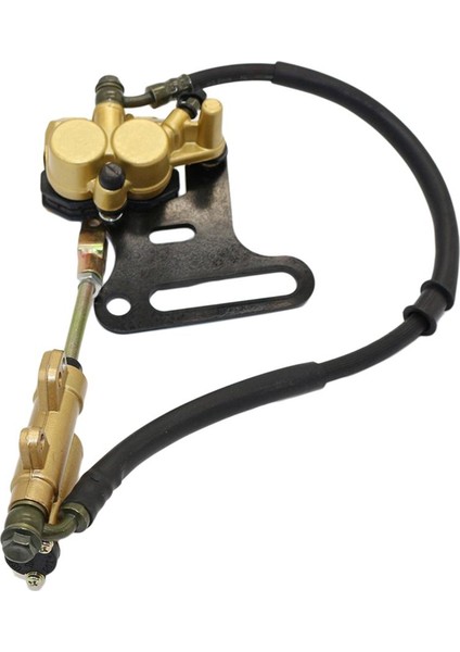 50CC-125 Go Kart Için 12MM Disk Hidrolik Fren Silindiri (Altın) (Yurt Dışından)