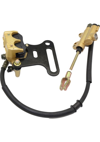 50CC-125 Go Kart Için 12MM Disk Hidrolik Fren Silindiri (Altın) (Yurt Dışından)