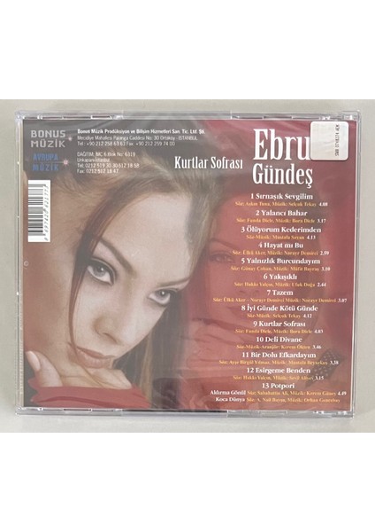 Ebru Gündeş - Kurtlar Sofrası CD