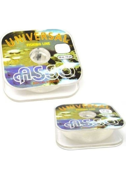 Universal 100MT Monofilament Misina Beyaz 0,22MM