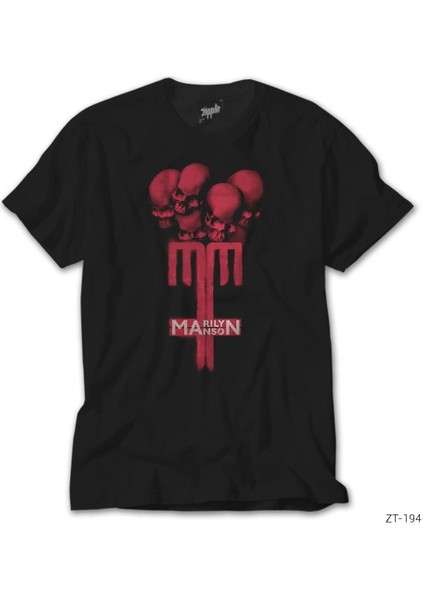 Marilyn Manson Siyah Tişört