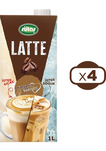 Latte 1 lt x 4 Adet fiyatları