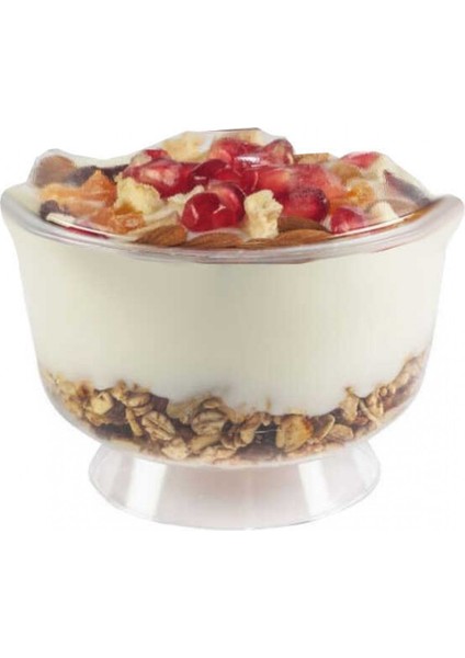 Kase Ayaklı Plastik 200CC Şeffaf Pk:20 modelleri