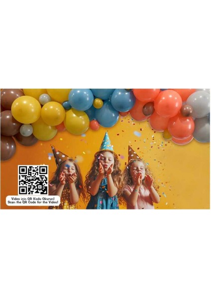 Balon Dekoransyonu 3 Lü Set Retro Set:70 fiyatları