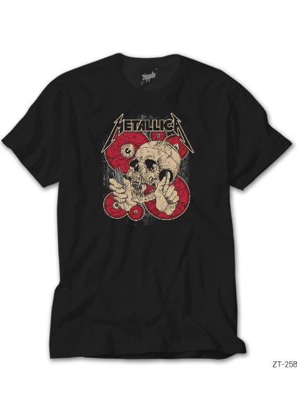 Metallica Skull Battery Siyah Tişört