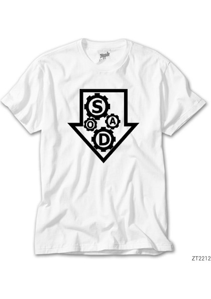 System Of A Down Wheel Beyaz Tişört