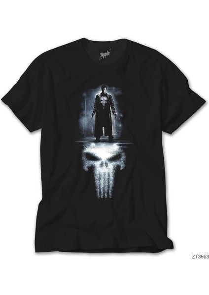 Punisher Reflection Siyah Tişört