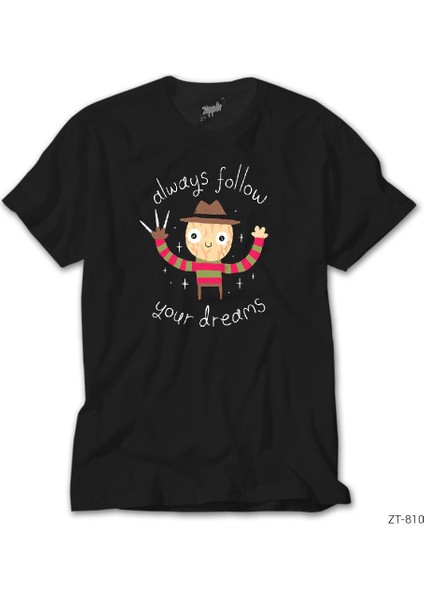 Freddy Elm Street Siyah Tişört