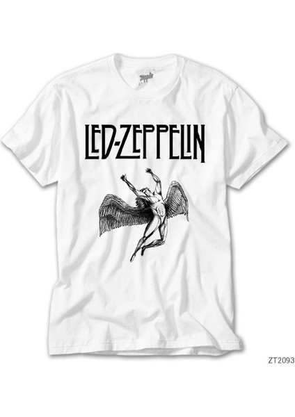 LED Zeppelin Wall Siyah Tişört