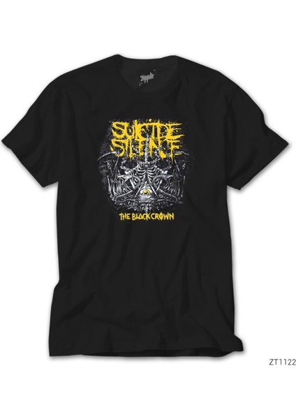 Suicide Slience The Black Crown Siyah Tişört
