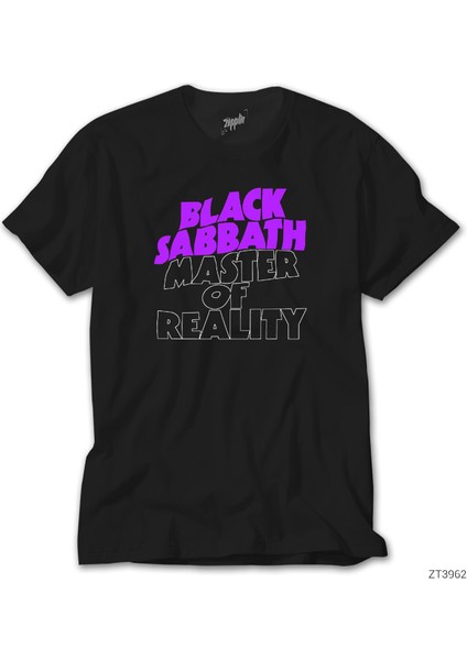 Black Sabbath Master Of Reality Siyah Tişört