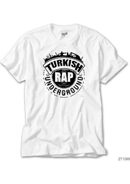 Türkçe Rap Beyaz Tişört