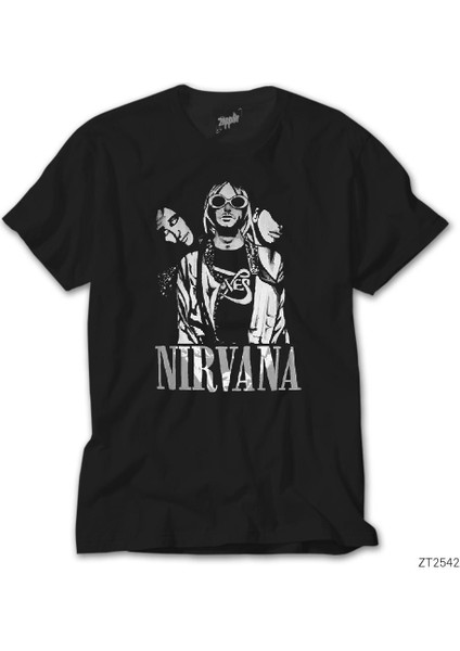 Nirvana Group Siyah Tişört
