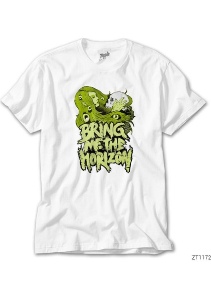 Bring Me The Horizon Love Skull Beyaz Tişört