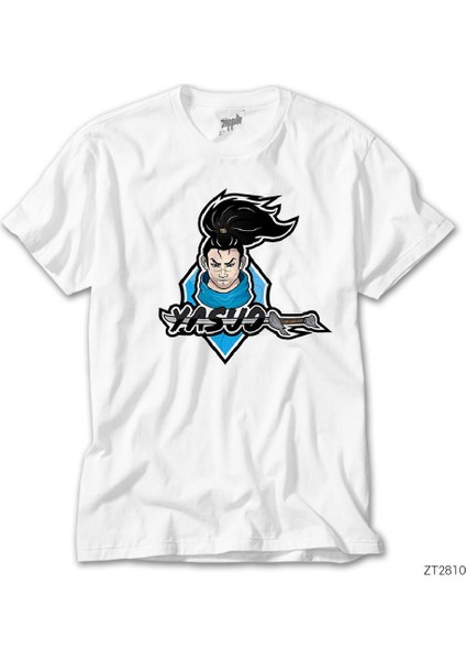 Lol Yasuo Legend Beyaz Tişört
