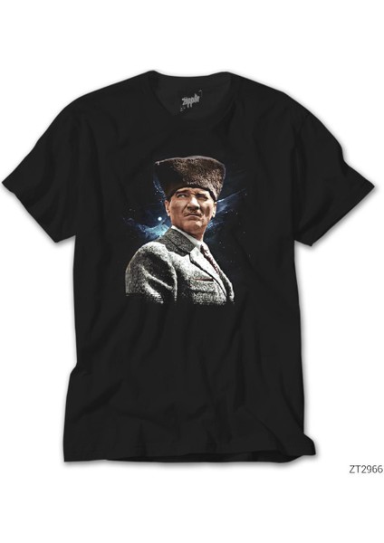 Atatürk Baş Komutan Siyah Tişört