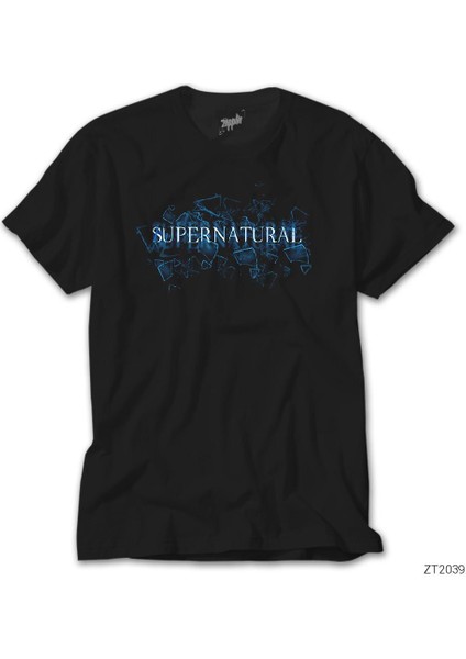 Supernatural Got Salt Siyah Tişört