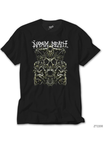 Napalm Death Chain Siyah Tişört