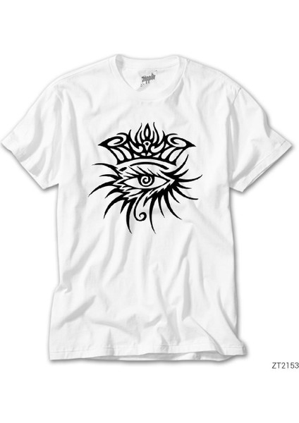 Bob Dylan Logo Beyaz Tişört