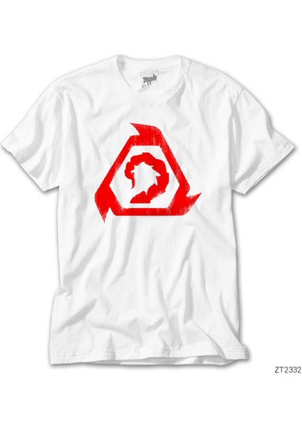 Command Conquer Logo 3 Beyaz Tişört