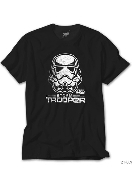 Star Wars Darth Storm Trooper Siyah Tişört