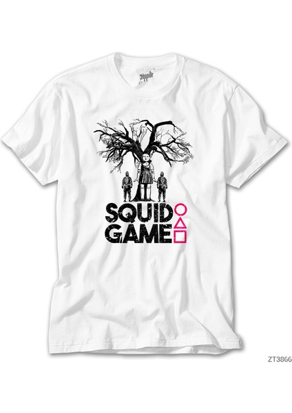 Squid Game Head Team Siyah Tişört